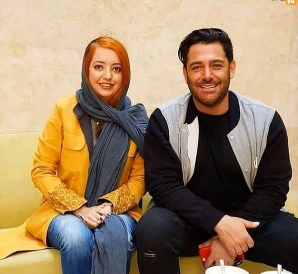 عکس جدید رضا گلزار با همسرش