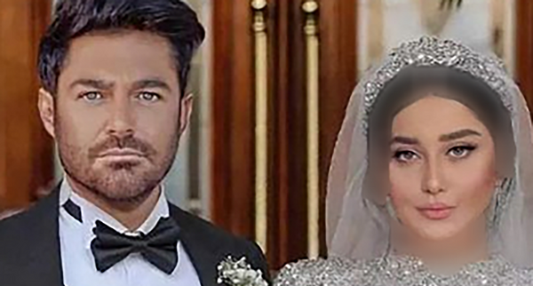 عکس عروسی گلزار و زنش