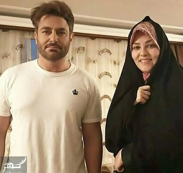 عکس گلزار و زنش در دبی
