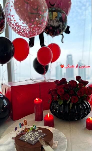عکس جشن تولد محمدرضا گلزار