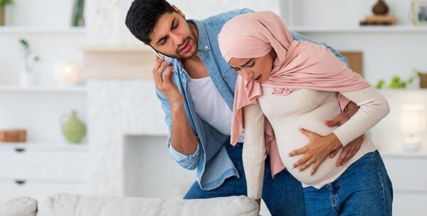 عکس خانم های باردار در حال زایمان