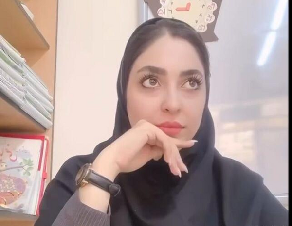 عکس خانم معلم خوشگل