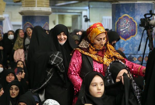 عکس خانم رهبر انقلاب