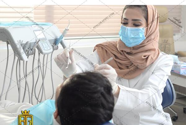 عکس خانم دکتر با حجاب فانتزی