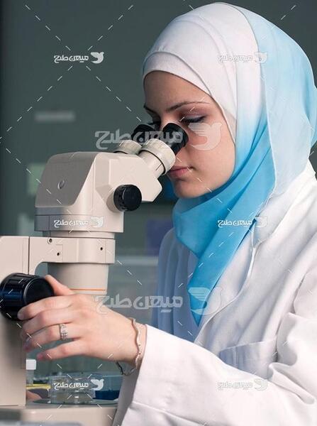 عکس خانم دکتر با حجاب فانتزی