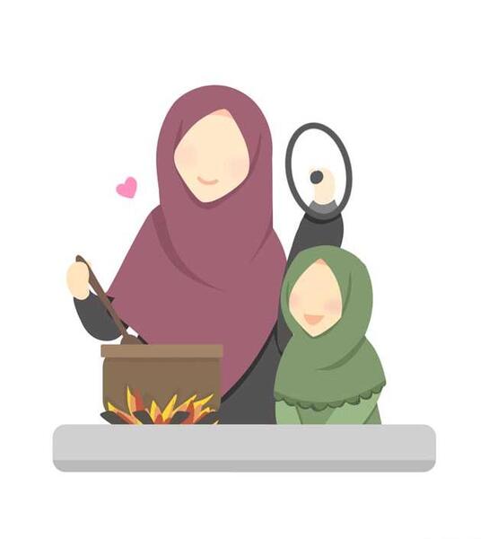 عکس خانم دکتر با حجاب کارتونی