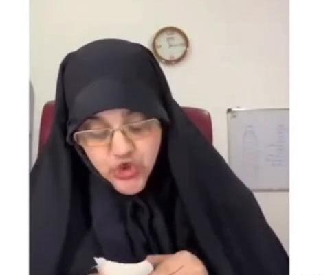 عکس خانم جلسه ای بی اعصاب