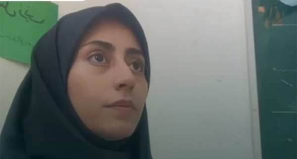 عکس خانم معلم پیر