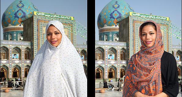عکس خانم با حجاب اسلامی