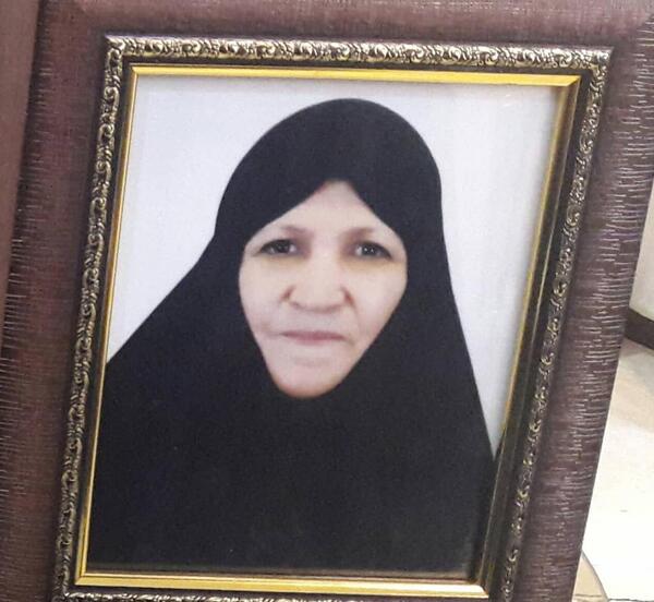 عکس حاجیه خانم اکبری