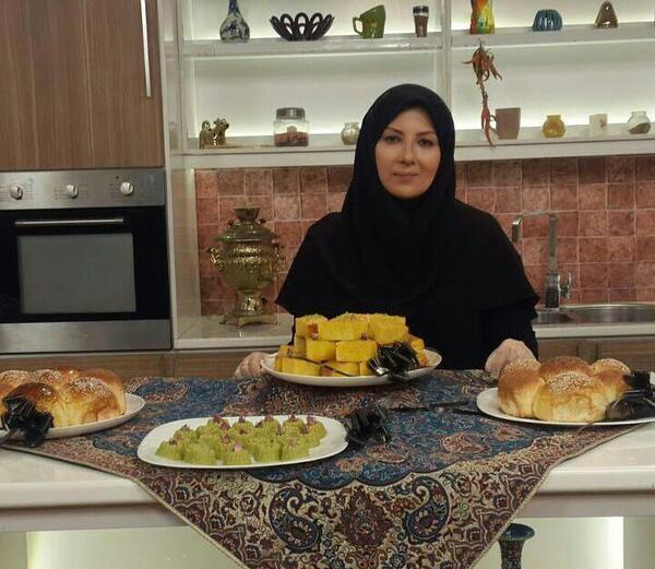 عکس خانم سیاح مربی آشپزی