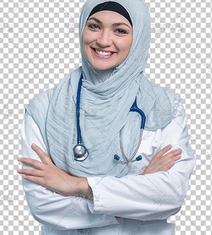 عکس خانم دکتر با حجاب