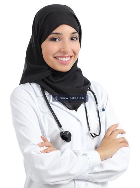 عکس خانم دکتر با حجاب