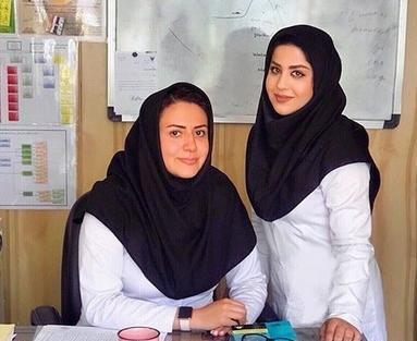 عکس خانم دکتر خوشگل