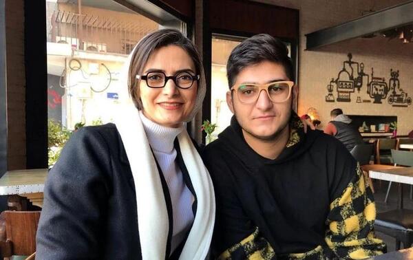 عکس اقای شکیبا و همسرش