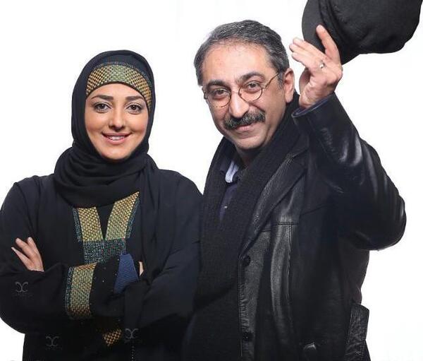 عکس اقای شکیبا و همسرش
