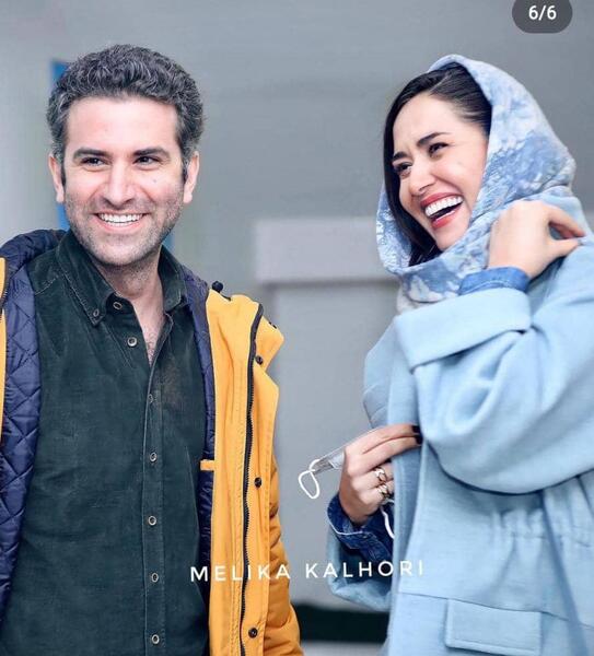 عکس اقای شکیبا و همسرش