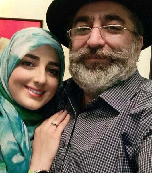 عکس همسر آقای شکیبا مجری