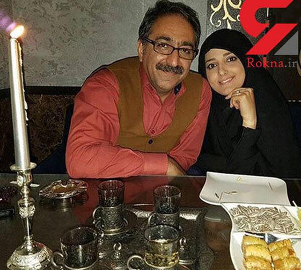عکس همسر آقای شکیبا مجری