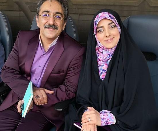 عکس همسر آقای شکیبا مجری