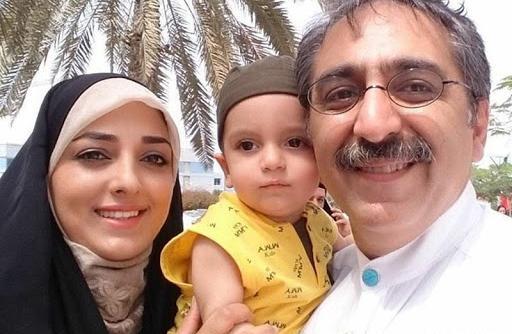 عکس همسر آقای شکیبا مجری