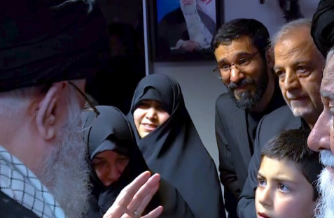 عکس خانواده اقای رئیس جمهور