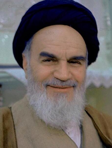 عکس از آقای خمینی