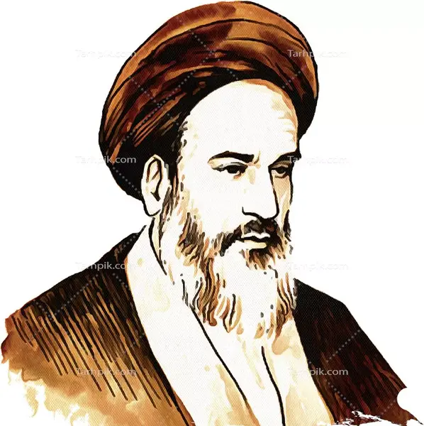 عکس جوانی آقای خمینی
