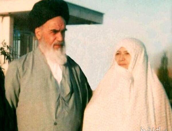 عکس جوانی آقای خمینی