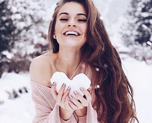 عکس فیک دخترونه برف