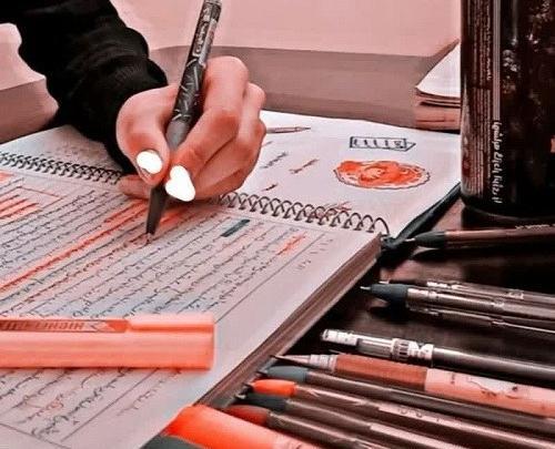 عکس کیوت فانتزی درسی