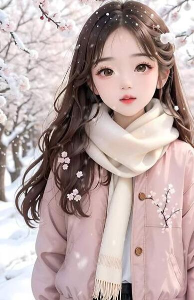 عکس دخترانه کیوت کره ای کارتونی