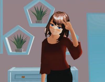 عکس کیوت در ساکورا اسکول