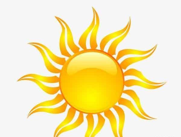 عکس نقاشی خورشید کیوت