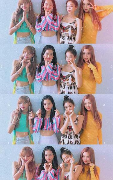 عکس کیوت از گروه بلک پینک