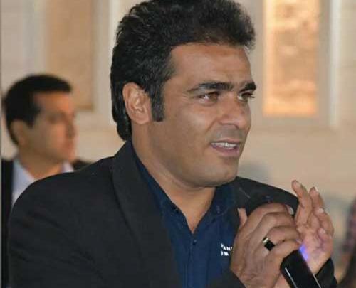 عکس قاسم فاضلی و زنش