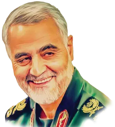 عکس عکس نقاشی حاج قاسم سلیمانی