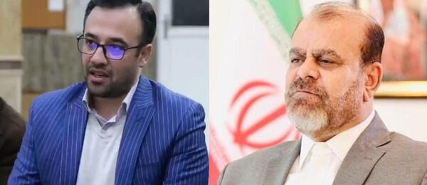 عکس قاسم رستمی با زن