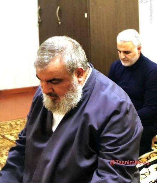 عکس حاج قاسم و رهبر و سید حسن نصرالله