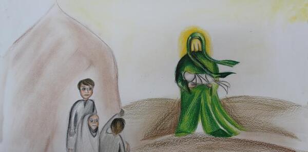 عکس حضرت قاسم و امام حسین