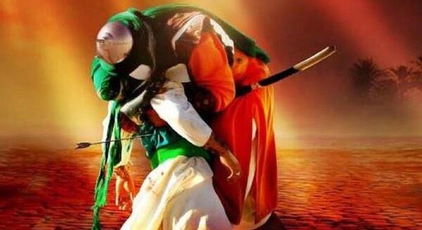 عکس حضرت قاسم و امام حسین