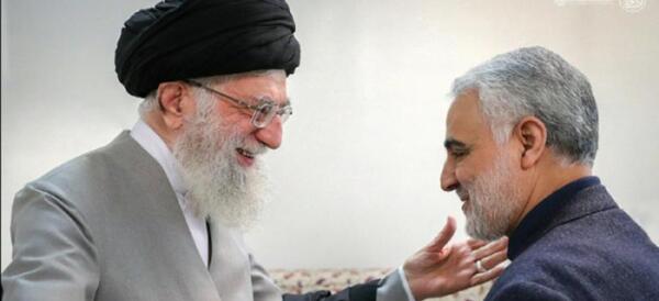 عکس های حاج قاسم با رهبری