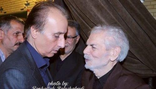 عکس همسر قاسم افشار گوینده خبر