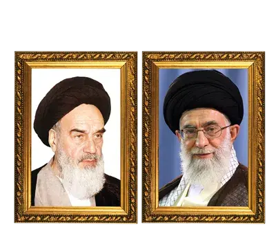 عکس امام خامنه ای و قاسم سلیمانی