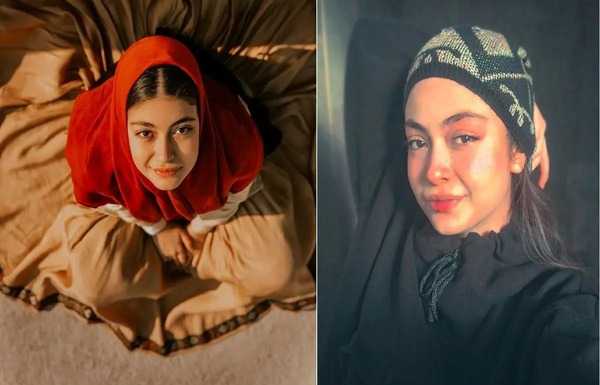 عکس گل نسا در فیلم جیران