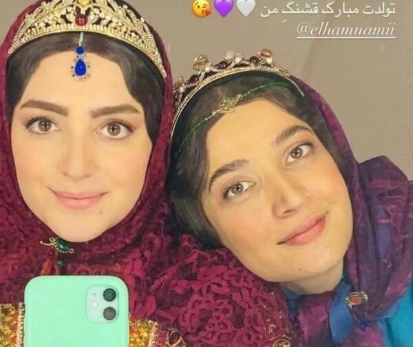 عکس های پشت صحنه سریال جیران