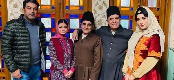 عکس بازیگران سریال جیران در پشت صحنه