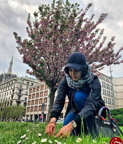 عکس گره زدن سبزه سیزده بدر