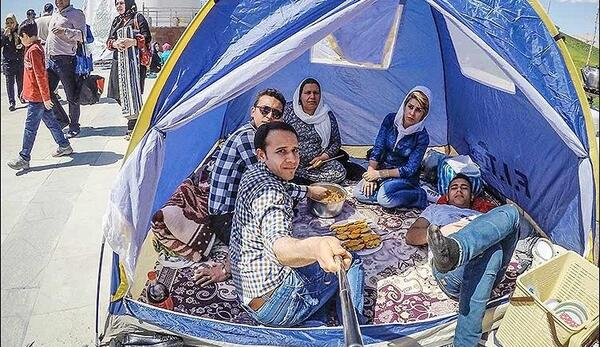 عکس شب سیزده بدر