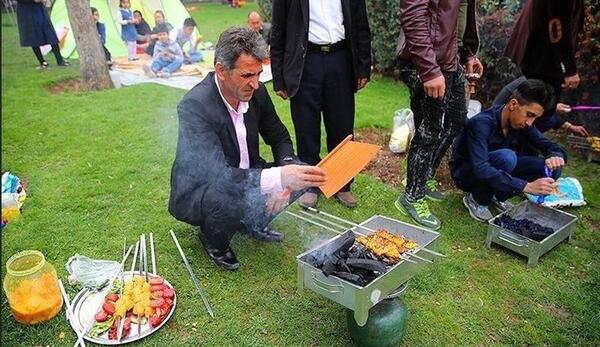 عکس خانوادگی سیزده بدر
